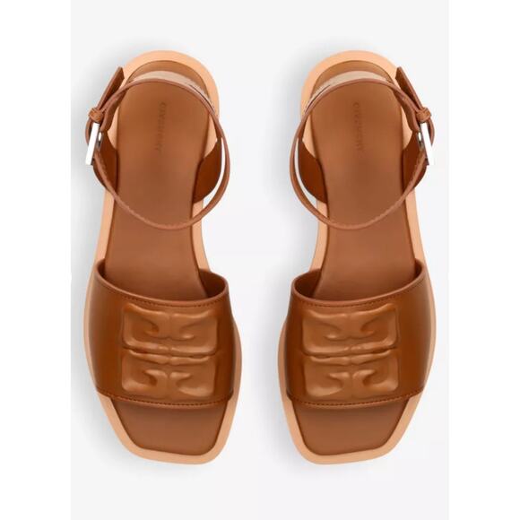 Givenchy Shoes - Givenchy Brown Leather Sandals